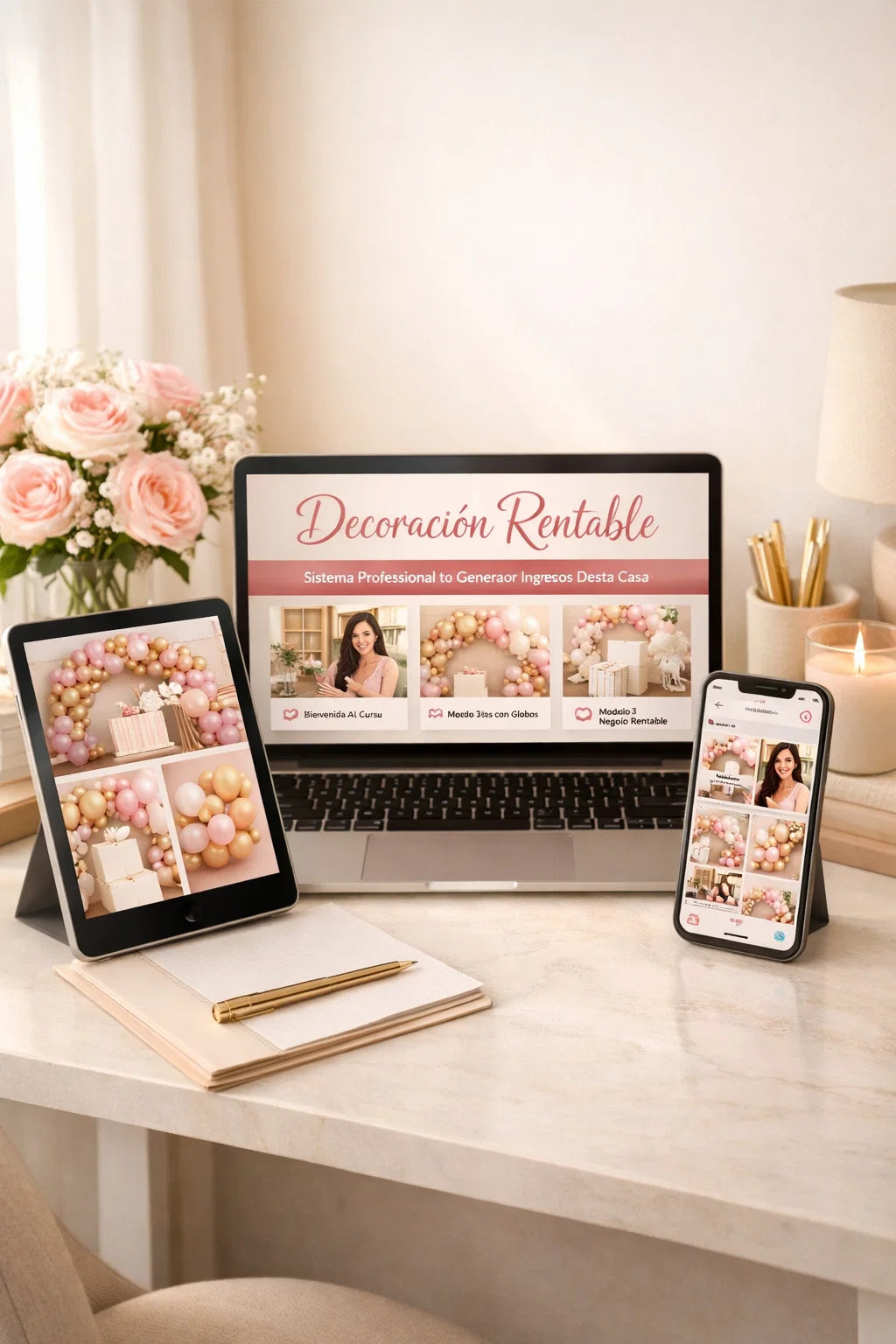 Libro Digital de Decoración Rentable + 8 Bonos de Regalo